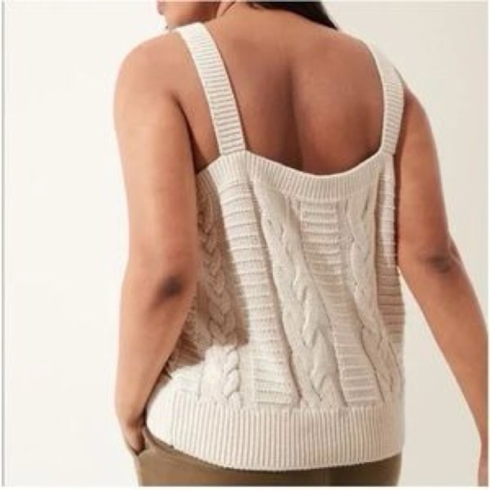 Banana Republic Organic Cotton Sweater Tank - Picture 2 of 8